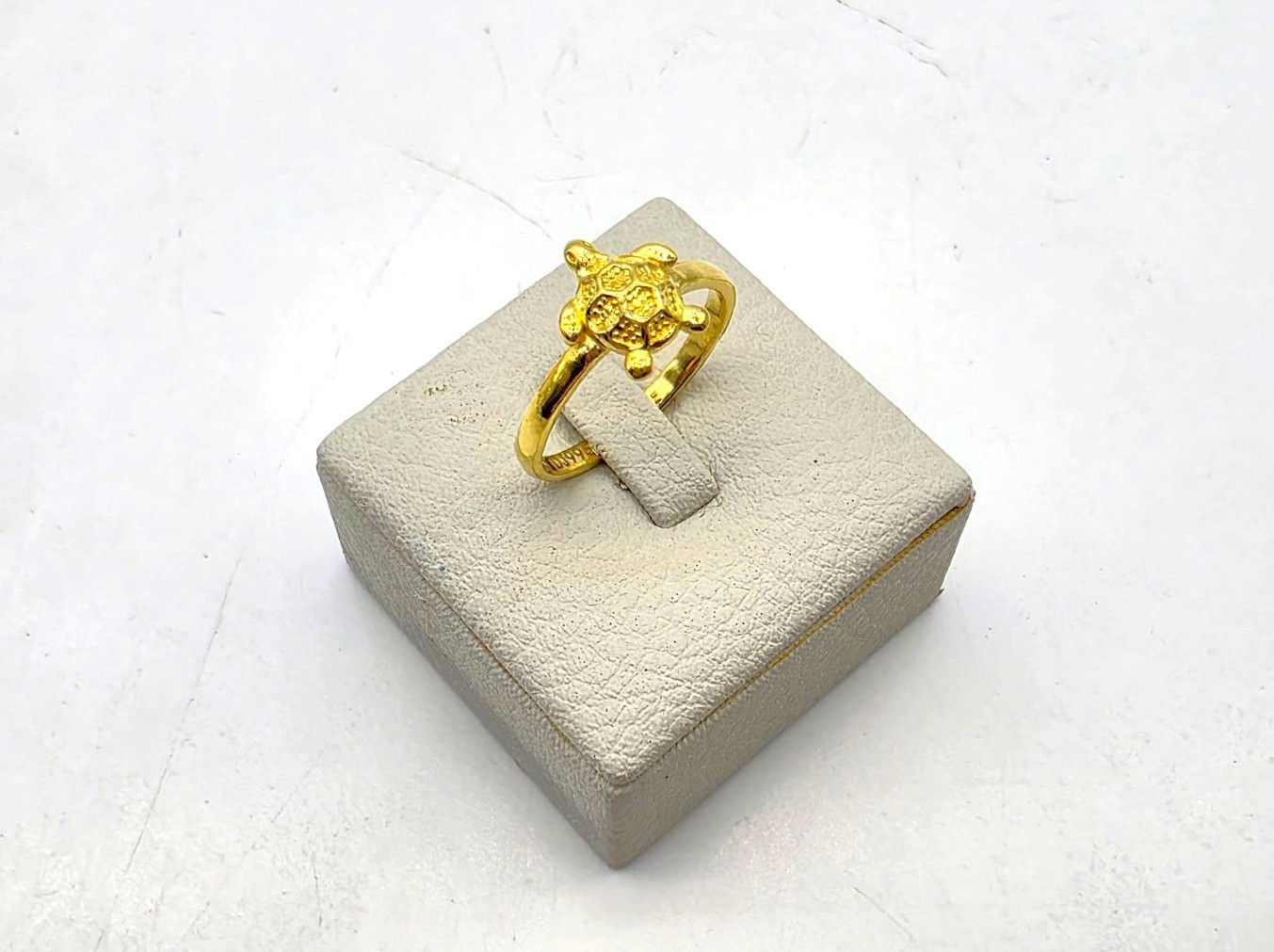 24K 순금 3.75g(1) 거북이 반지 - 상품 이미지