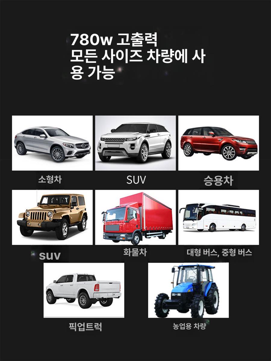 공기주입기 호스 펌프 확장 차량용 화물차 연장 노즐 12v 580w 스탠다드 - 상세 이미지 5