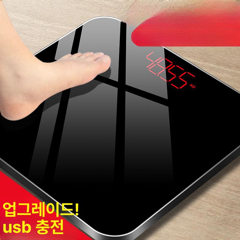 요가학원 체중계 큰글씨 헬스케어 시니어 측정 디지털 코어 충전 체지방 저울 - 상세 이미지 2