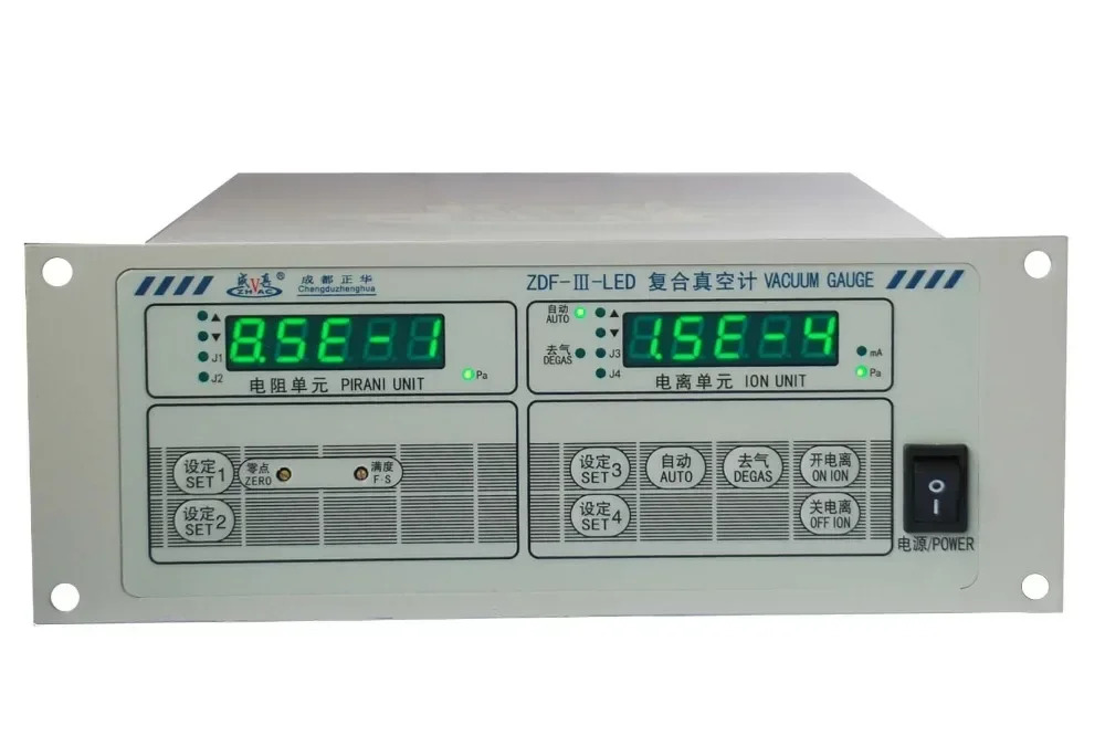 ZHVAC /Reborn 진공 게이지 복합 미터/진공 금속화 기계ZDF-III-LED 압력