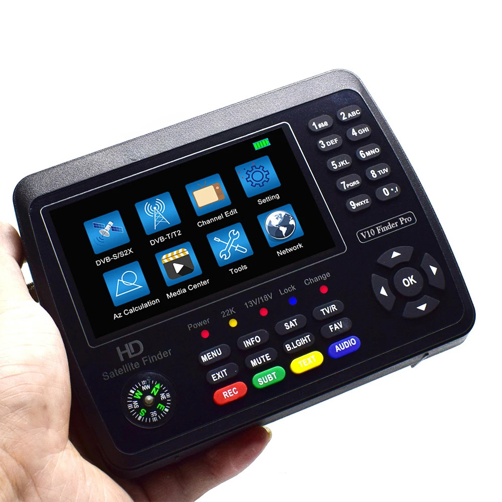 파인더 V8 V10 H.265 DVB-S2 T2