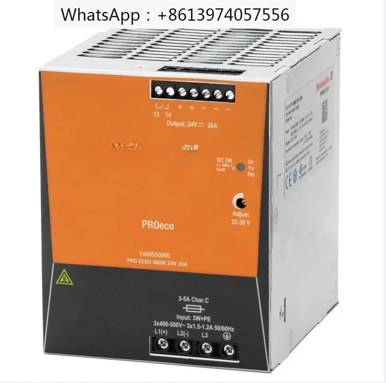 스위칭 전원공급장치 PRO ECO MAX 72/120/240/480/960W 24V 카드 레일