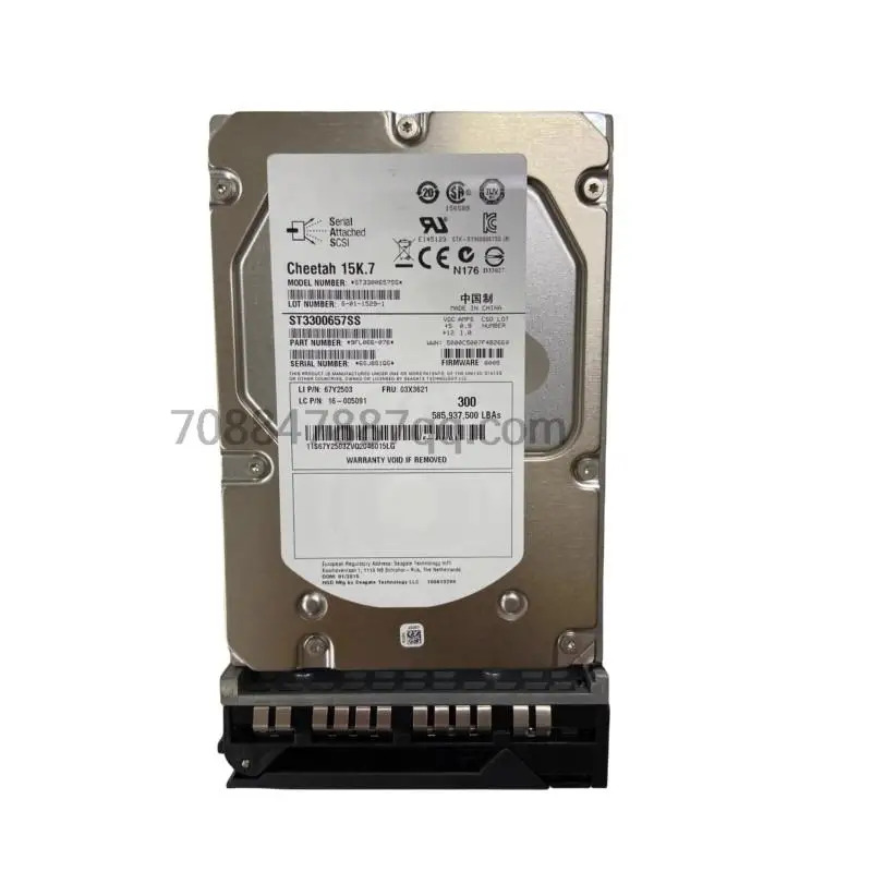 300G 15K SAS 67Y2503 03X3621 16-005091 ST3300657SS