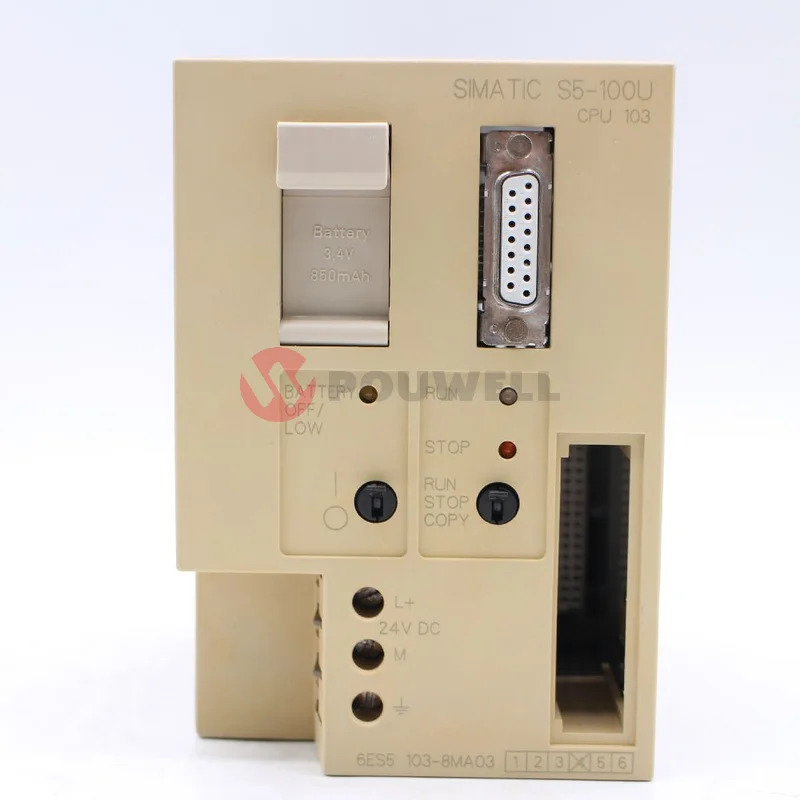 6ES5103-8MA03 Plc 프로그래밍 S5 100u 6ES5103 8MA03