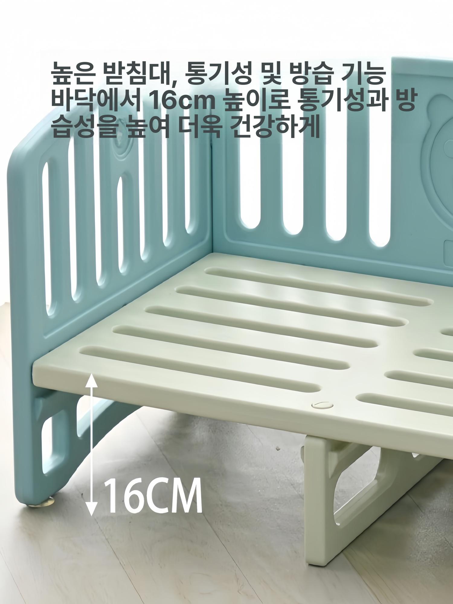 강아지 고양이 애견 소파 푹신한 쿠션 메모리폼 정형외과 심플 미디엄 플럼그린 침대 싱글 침대 쿠션없음 - 상세 이미지 2