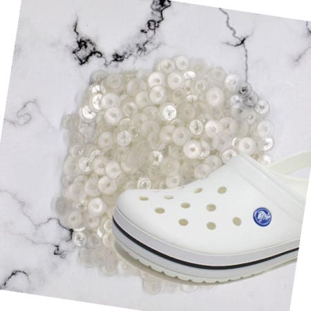 신발악세서리 슬리퍼 투명꼬다리 꽁다리 부속 100개입 DD-10909