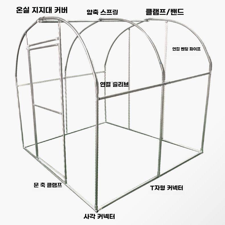 가정용 미니 온실 하우스 발코니 화분 재배 보온 차양 - 상세 이미지 5