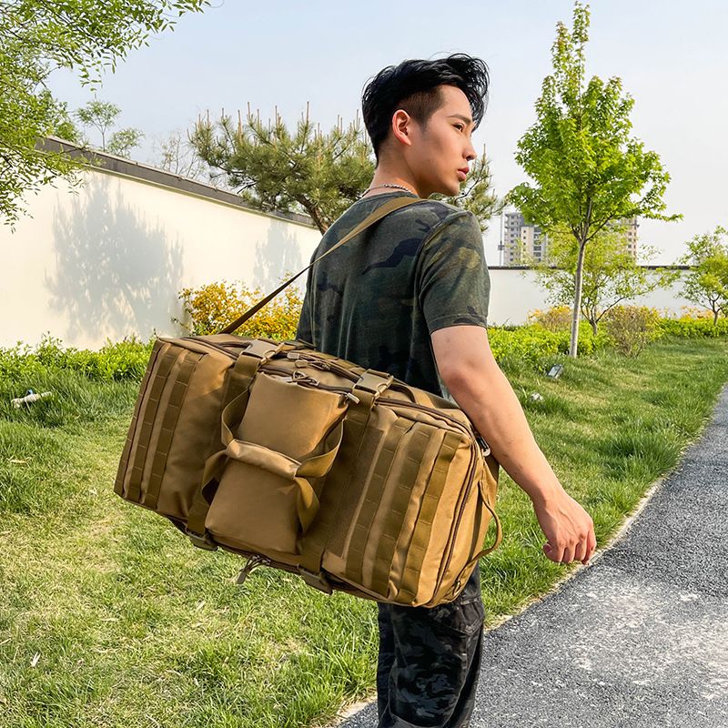 대용량 전술 군인 백팩 군용 가방 빅사이즈 대형 더블백 밀리터리 배낭 - 상세 이미지 4