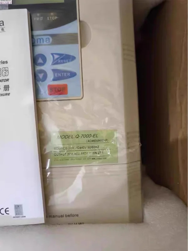 엘리베이터 쿨 말 주파수 변환기 Q-7000-EL EC IP QMA 원본 11KW 15KW