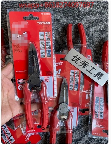 핸드 전기 수리 도구 콤보 Kit48-22-3079 6 in 1 와이어 스트리핑 플라이어