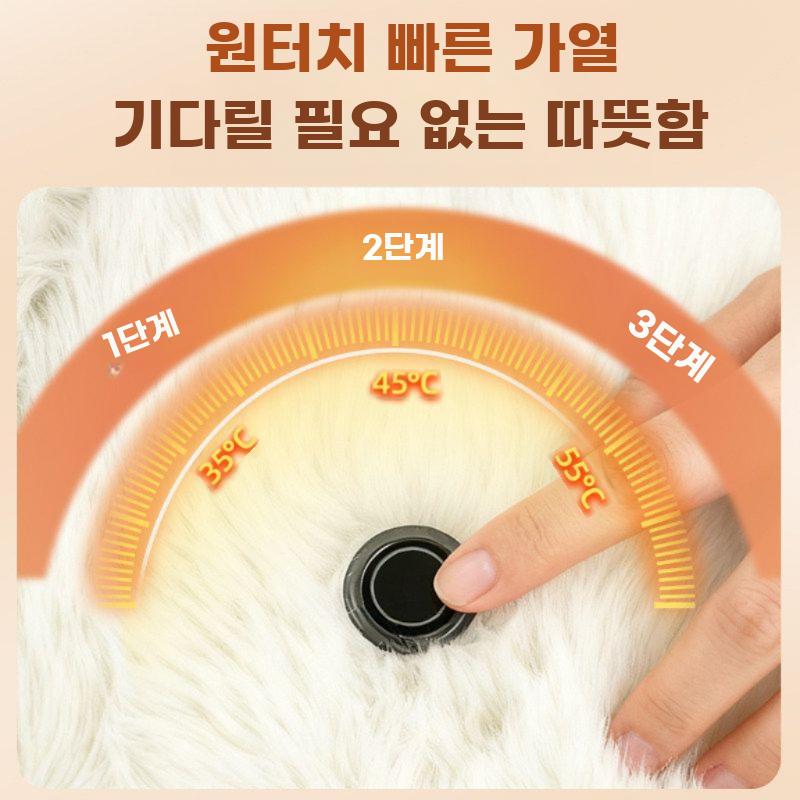 전기 발열 숄더 담요 휴대용 난방 담요 가정 및 사무용 - 상세 이미지 2