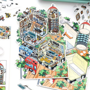 3d 방꾸미기 스티커 대형 모험자 실사용 후기 | 효과 있을까? - 상품 이미지 3