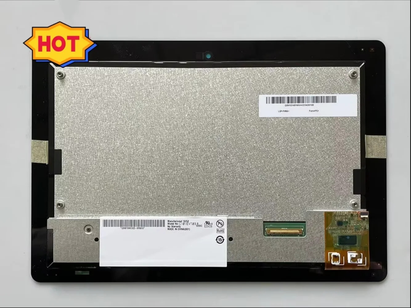 Untuk Asli Baru 10.1 Inci G101EVT03.0 패널 Tampilan LCD dengan Layar Sentuh 용량성 1280  800