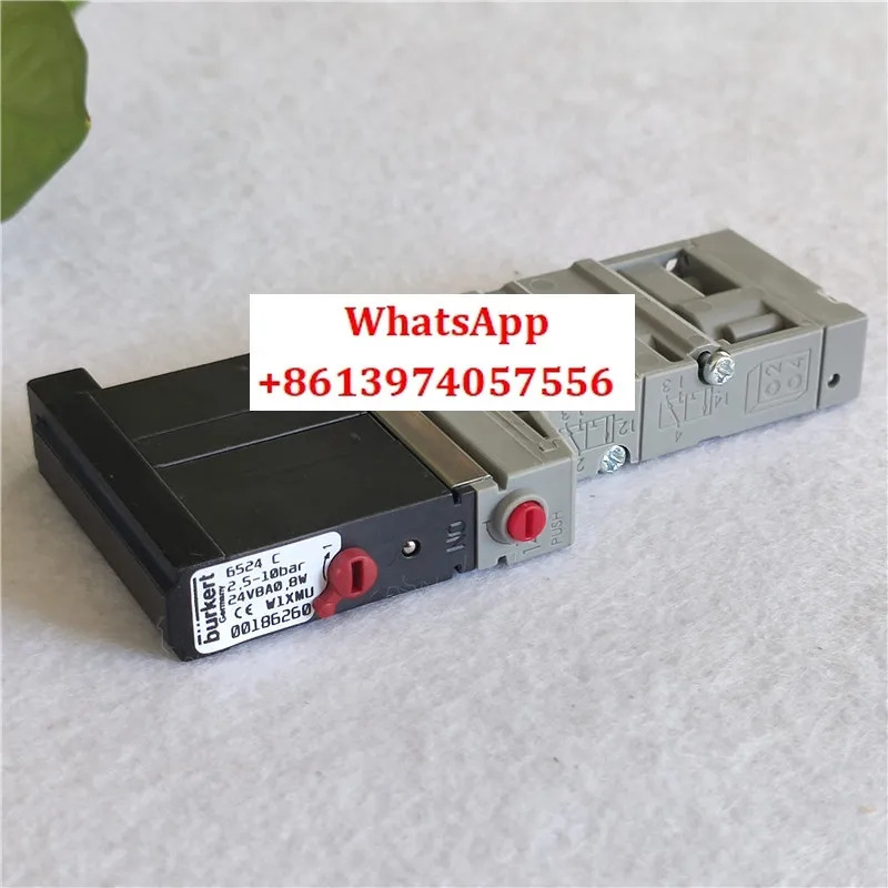 Burkert 6524 솔레노이드 밸브 C 24V 2.5-10 bar 00186260 포장 Baodi 오리지널