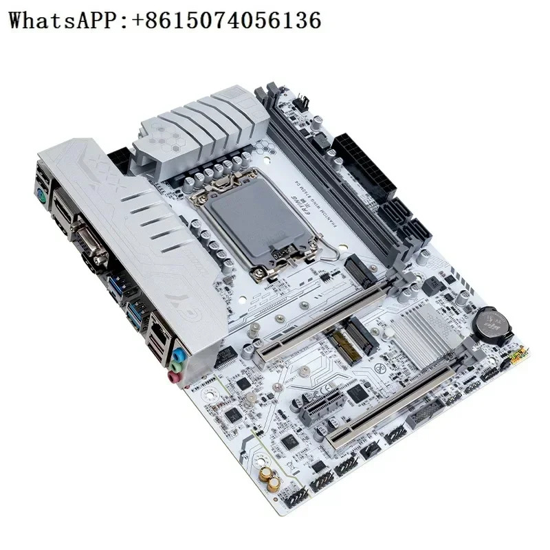 B760M- 마더보드 흰색 ARGB Shenguang 동기 컴퓨터 데스크탑 CPU 키트 액세서리 메모리 D4