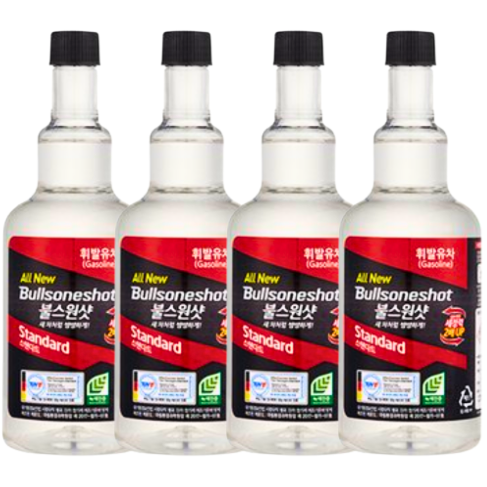 불스원샷 스탠다드 360ml 휘발유 x4개 - 상품 이미지