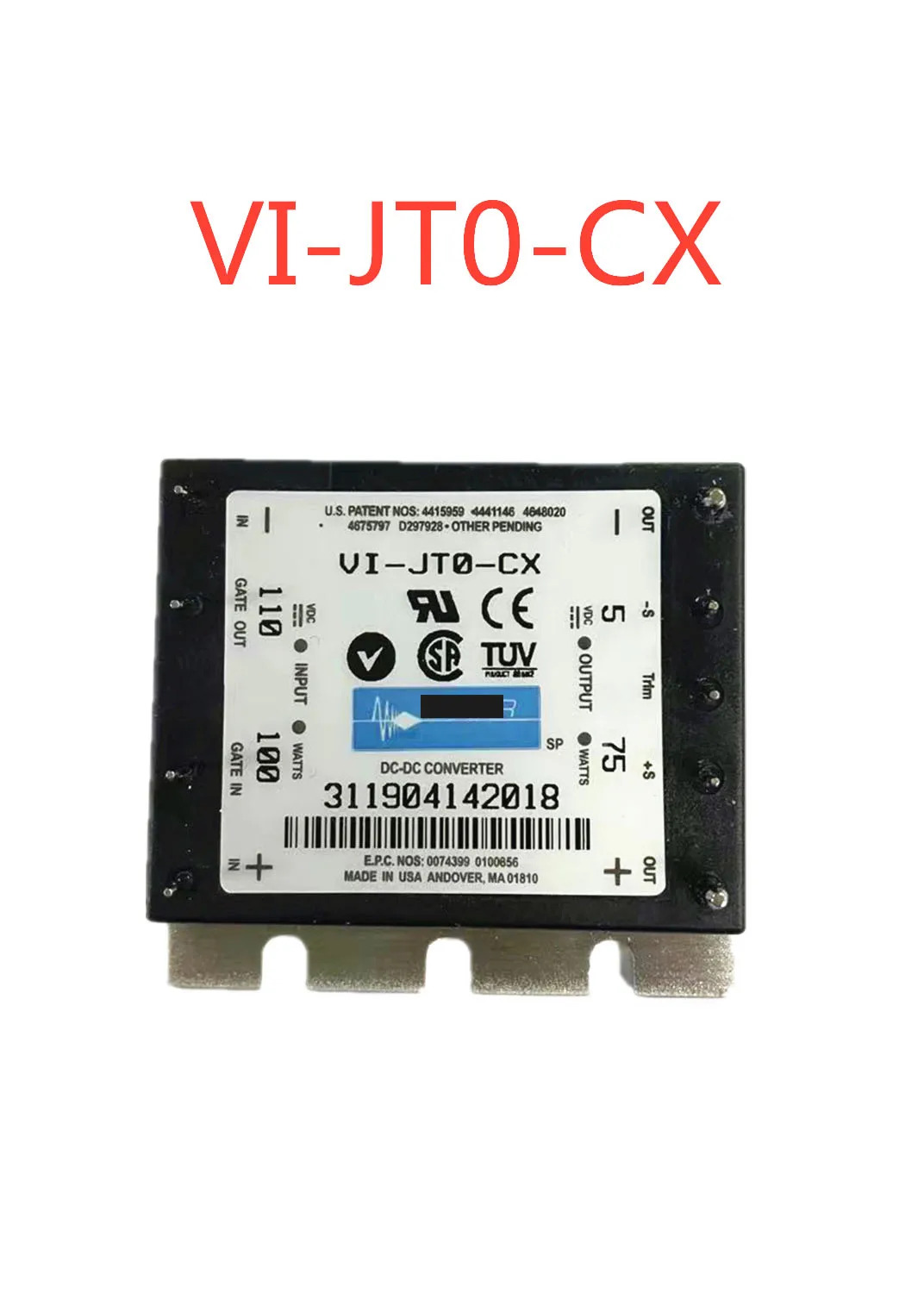 오리지널 VI-JT0-CX VI-JT0-EX DC110V-5V75W15A 현장