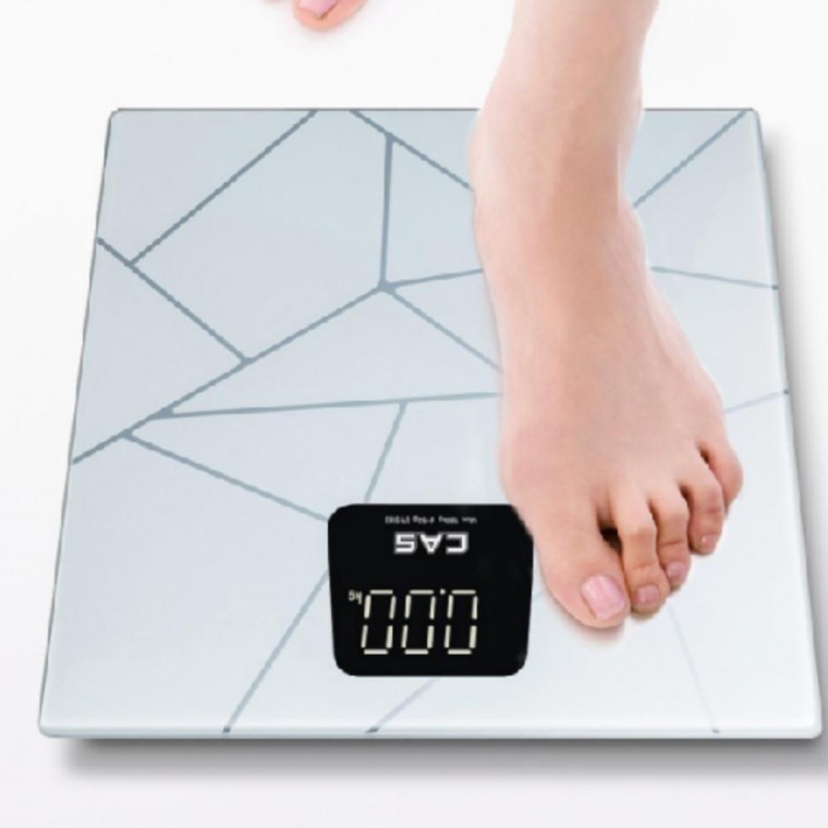 지니몰 카스 스마트 화이트 전자 디지털 체중계 측정 몸무게