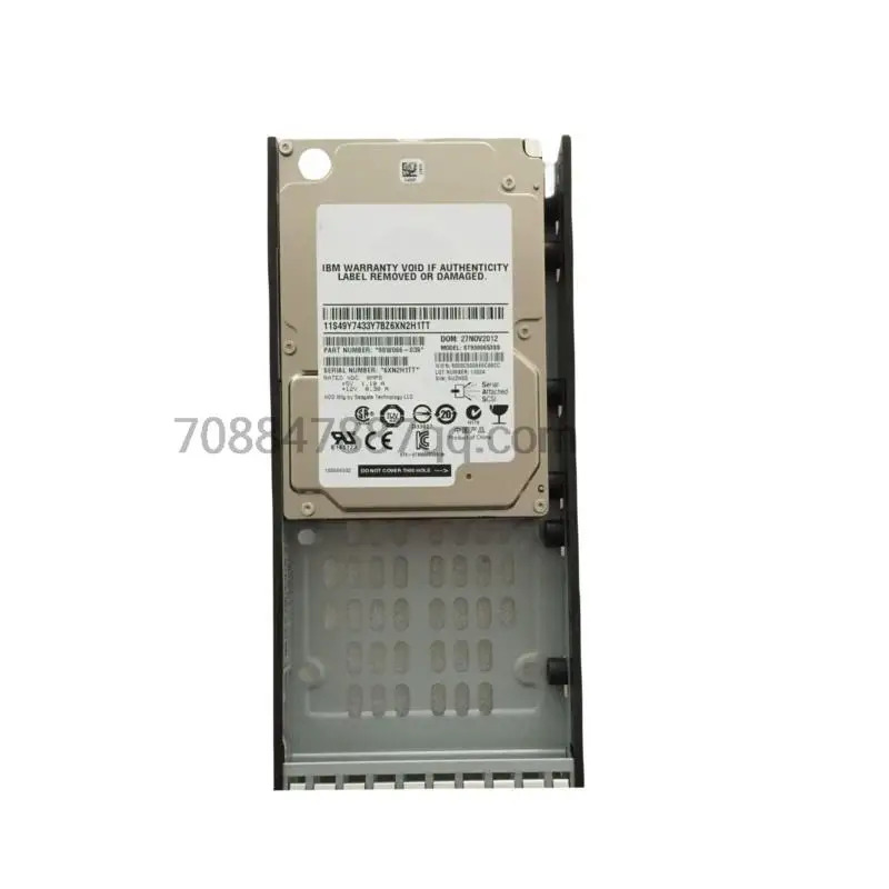 오리지널 IBM 300G 15K SAS 2.5 6GB FRU 85Y6185 V7000 2076-124