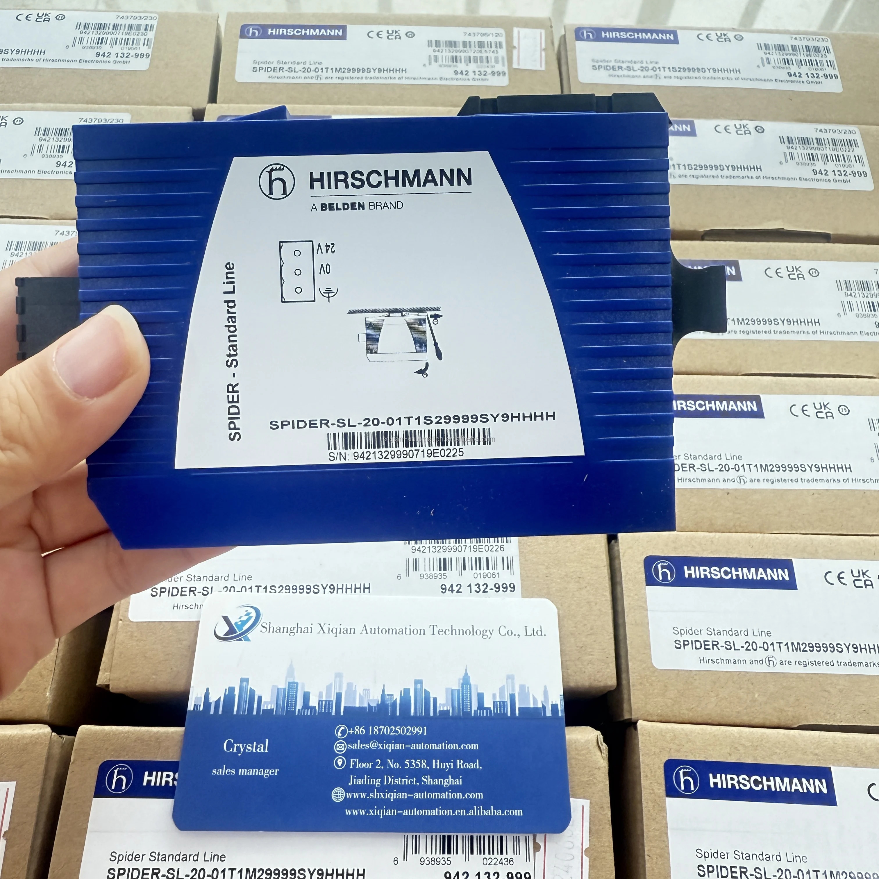 Hirschmann 스위치 SPIDER II 8TX/1FX EEC OZD PROFI 12M G11 G12 RS20-0800T1T1SDAEHC 스파이더 8TX