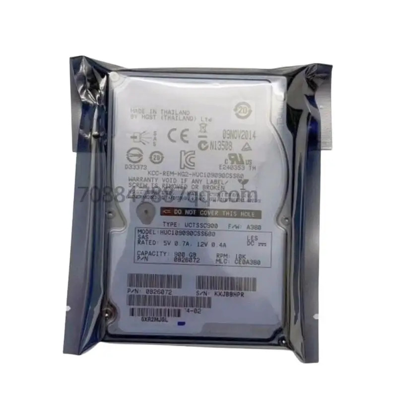오리지널 900G SAS 2.5 10K HUC 109090 CSS600