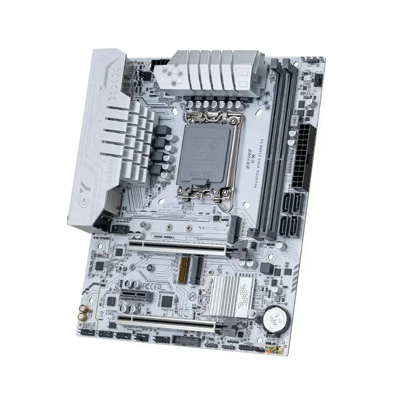 B760M- 마더보드 흰색 ARGB Shenguang 동기 컴퓨터 데스크탑 CPU 키트 액세서리 메모리 D4