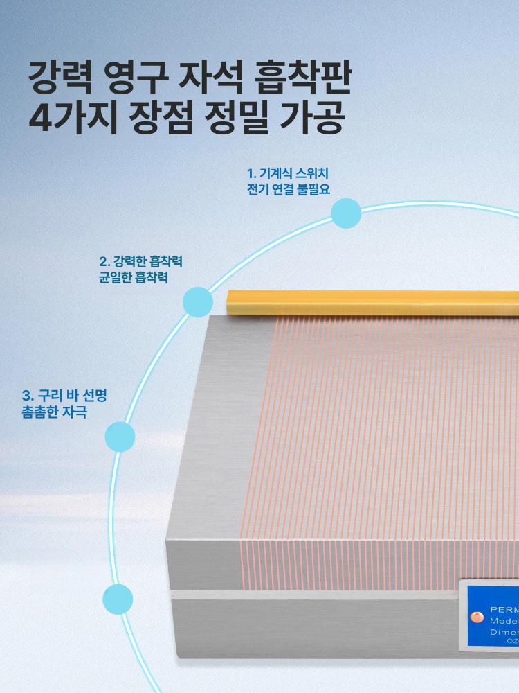 마그네틱 연마기 영구자석 테이블 - 상세 이미지 5