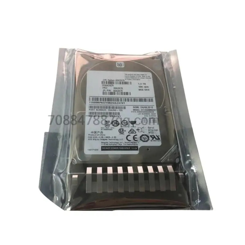 원본 IBM X3850 X5 X3650 M4 00AD075 00AD076 1.2TB SAS 10K 2.5