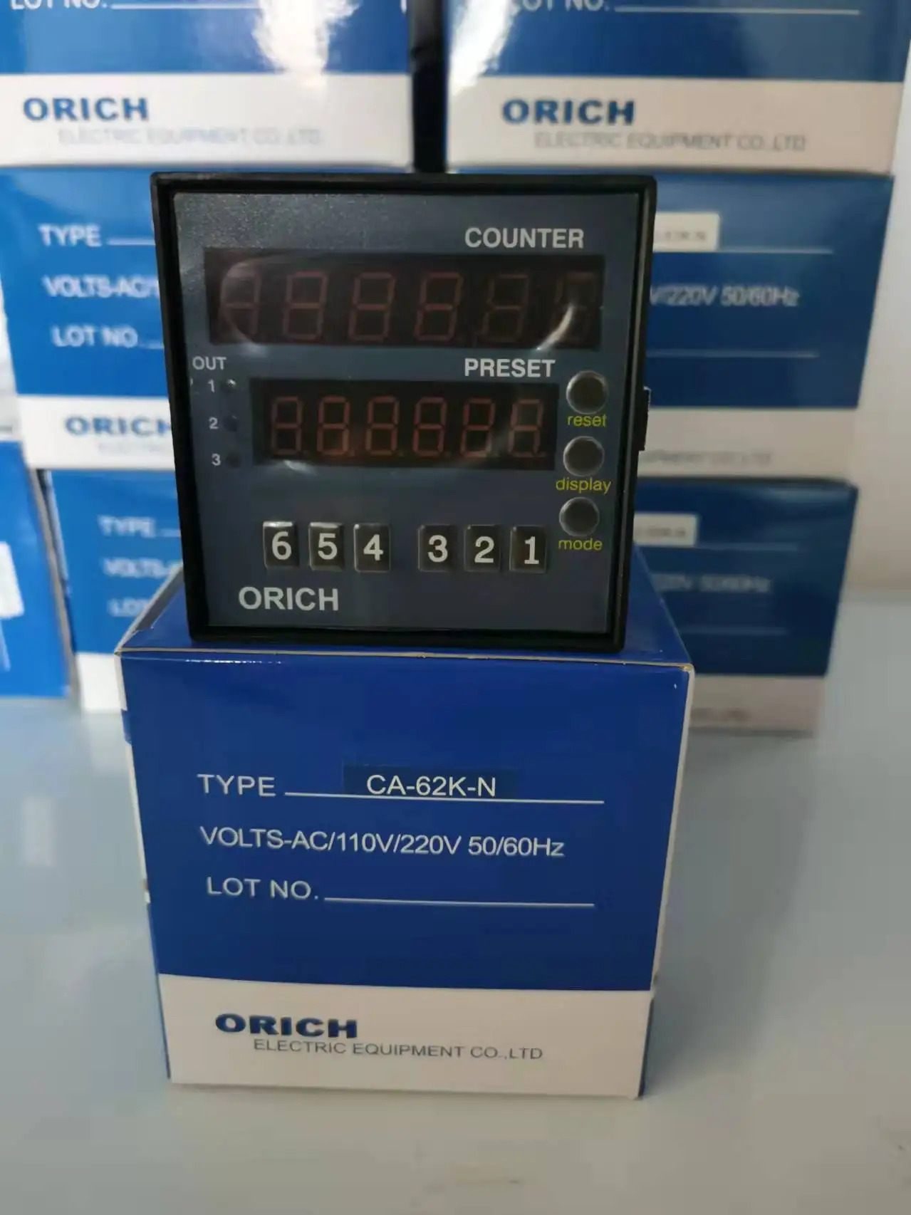 공급 ORICH 미터 카운터 타코미터 라속도계 CA-61K-N CA-62K-N 포장