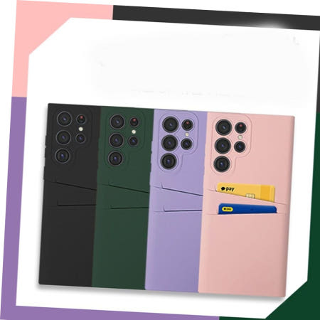 크로스몰 S23케이스 갤럭시 듀얼 카드 젤리 케이스 / S23 SM-S911