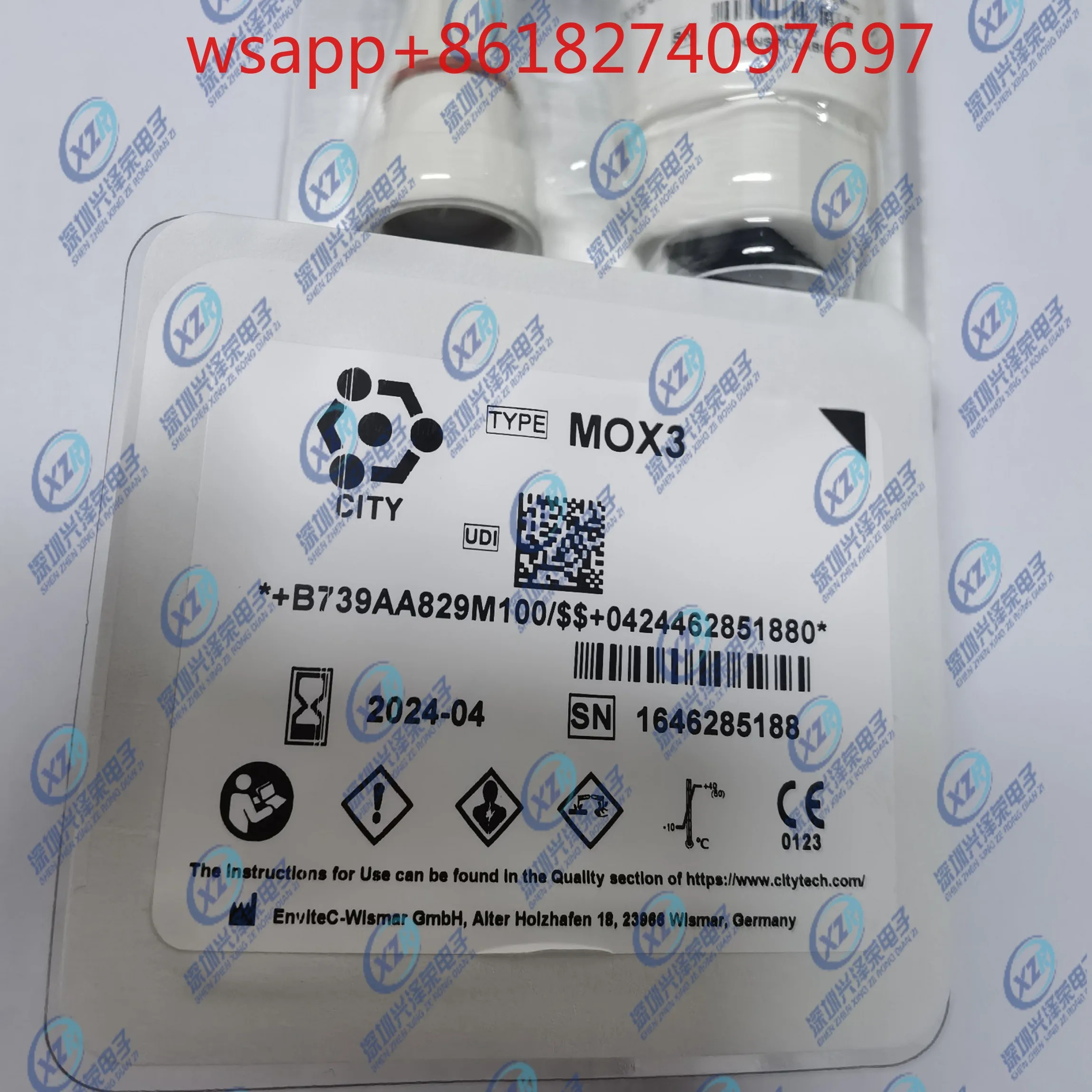 산소 센서 MOX1 MOX-2 MXO-3 MOX-4 전지