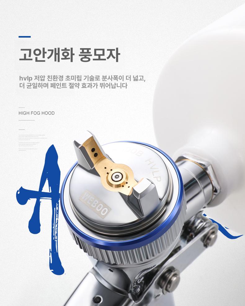유수분 분리기 공압 장비 에어컴프레셔 필터 공기 여과기 유광 스타일 상부 컵 1.3mm 노즐 - 상세 이미지 3