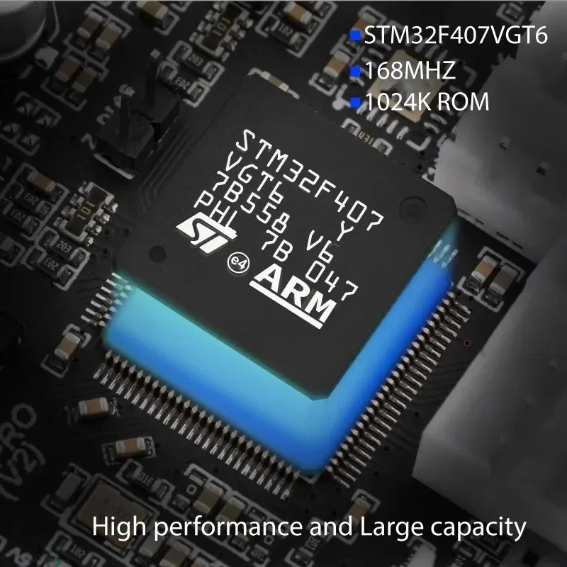 FLY RRF E3 V3 Ender3 1.6m/s Wifi 3D 프린터 회로 기판은 D-uet 마더보드를 대체