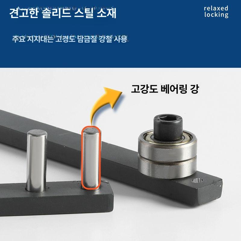 수동 벤딩기 철사 벤더 스테인리스 겸용 U자 벤딩 소형 바형 벤더 1-2.5mm - 상세 이미지 4