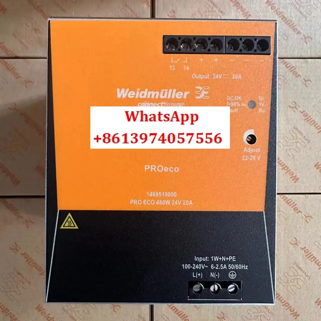 스위칭 전원공급장치 1469510000 PRO ECO 480W 24V 20A