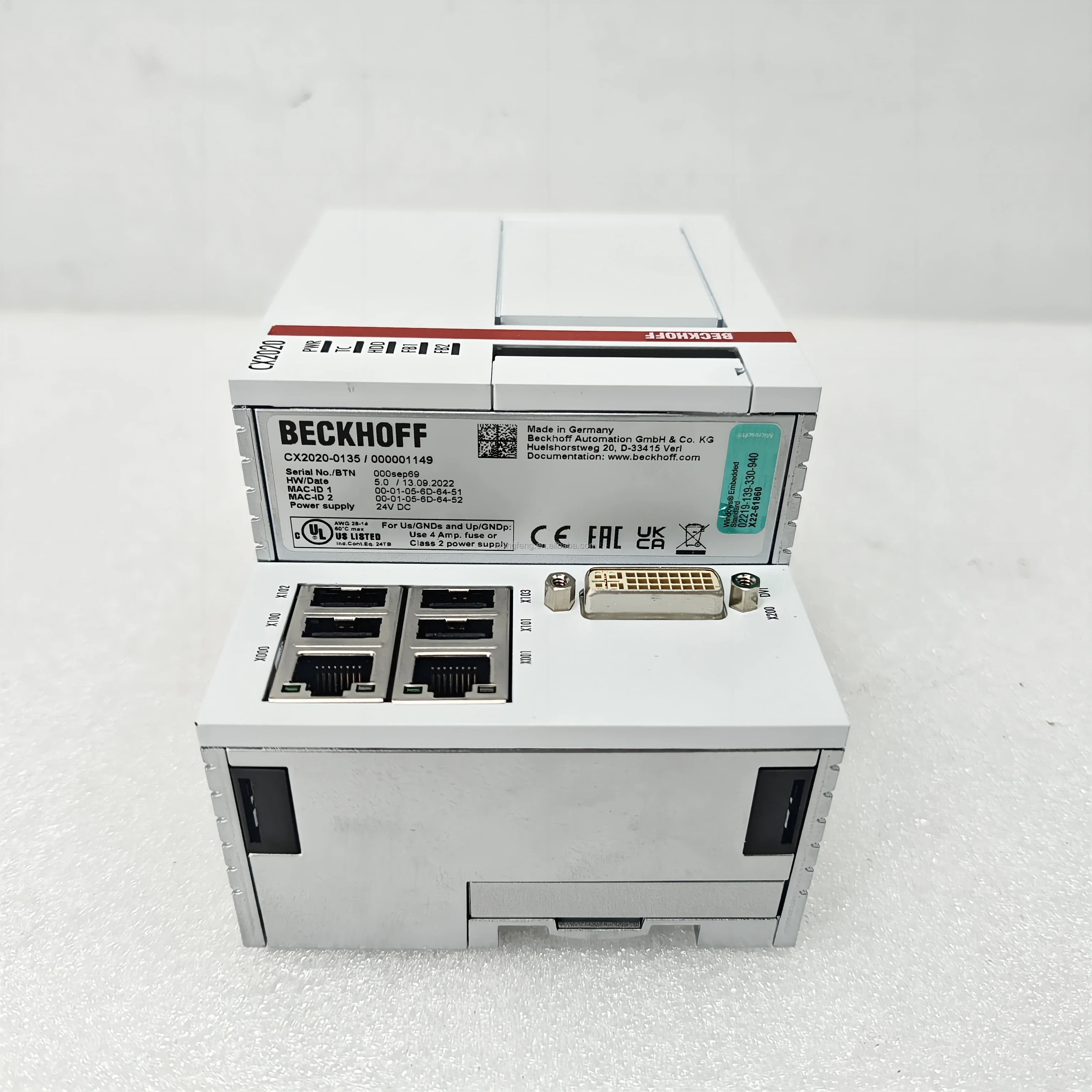 벡호프 CX-0135/ 000001149 컨트롤러