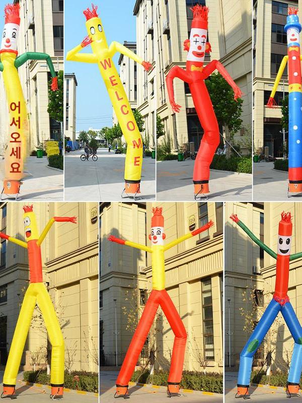 춤추는 가게 홍보 댄서 행사용 디스플레이 개업식 손짓 6m 양다리 춤추는 별 - 상세 이미지 2