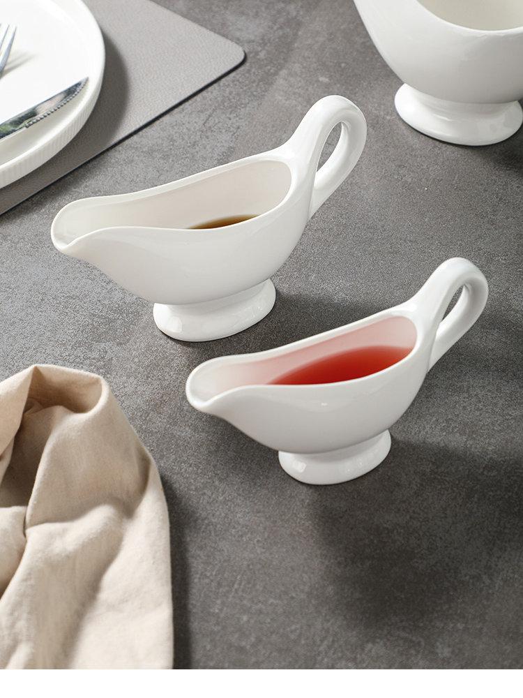 도자기 종지 간장종지 양념 그릇 나눔접시 원형 플레이트 작은 손잡이 없음 50ml - 상세 이미지 5