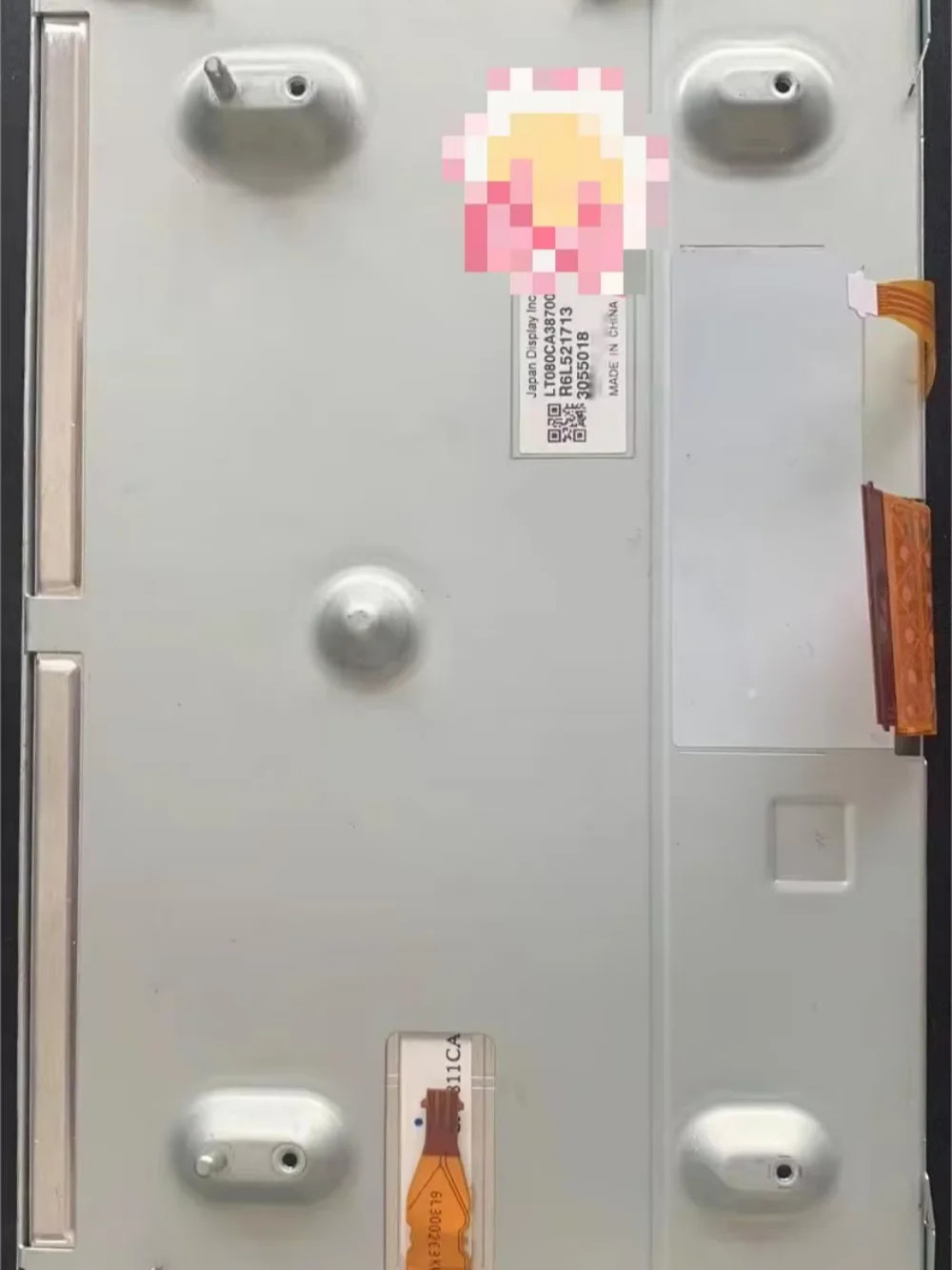오리지널 LT080CA38700 LCD 디스플레이 화면