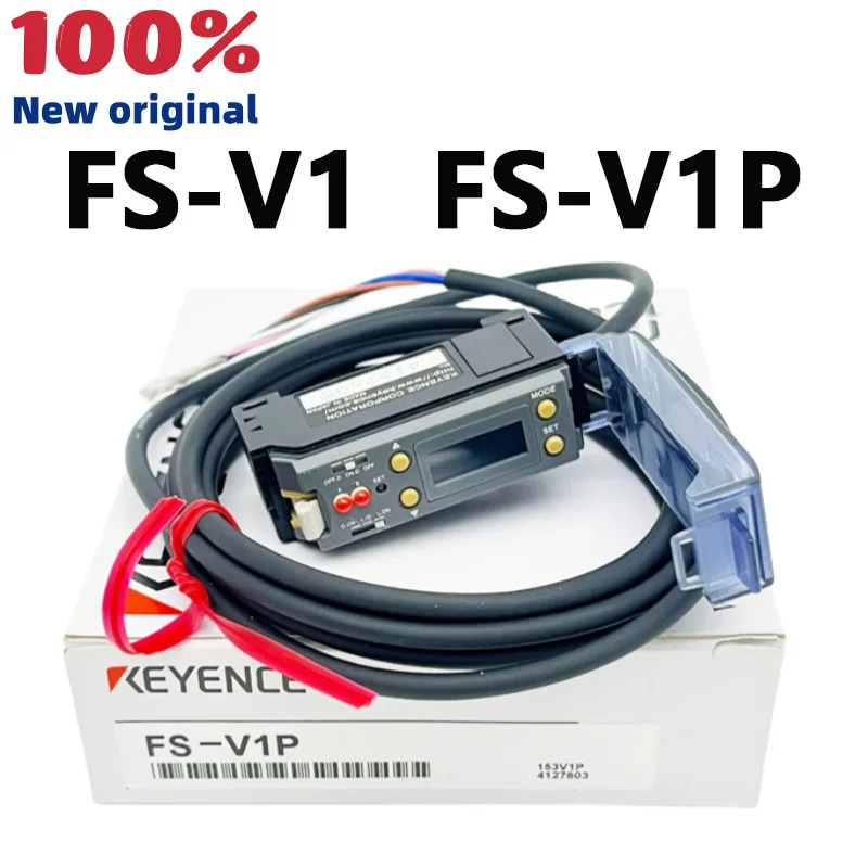 KEYENCE 오리지널 FS-V1 FS-V1P 디지털 디스플레이 광섬유 증폭기 더 모델 상담 환영