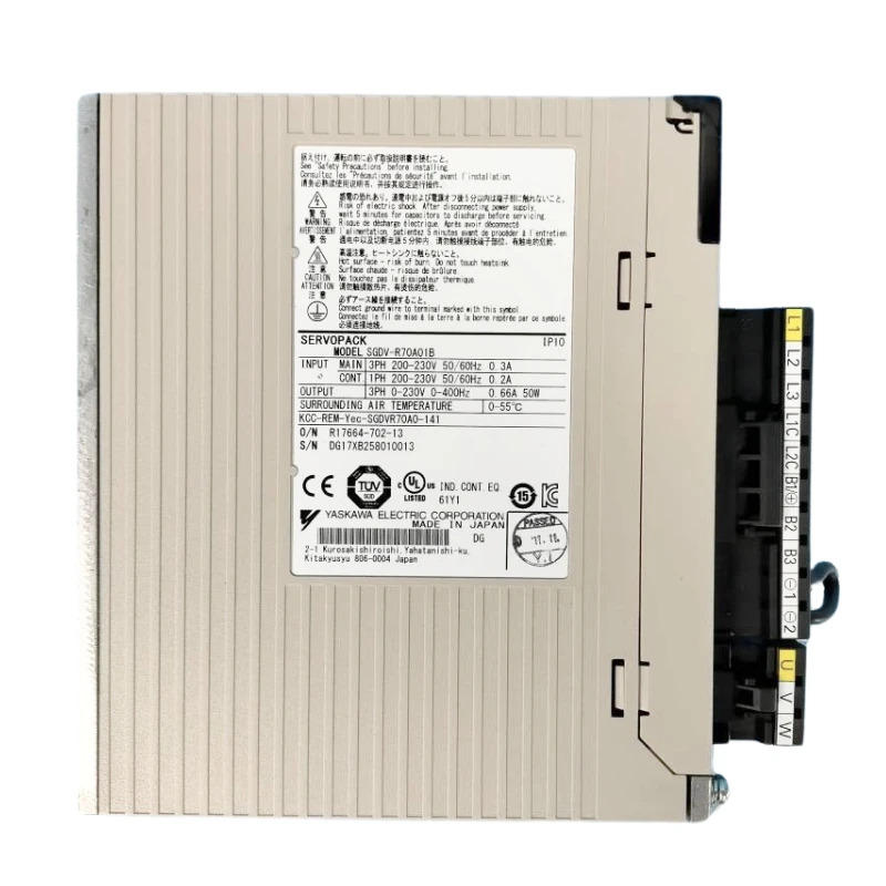 SGDV-R70A01B Yaskawa 서보 드라이브 신속