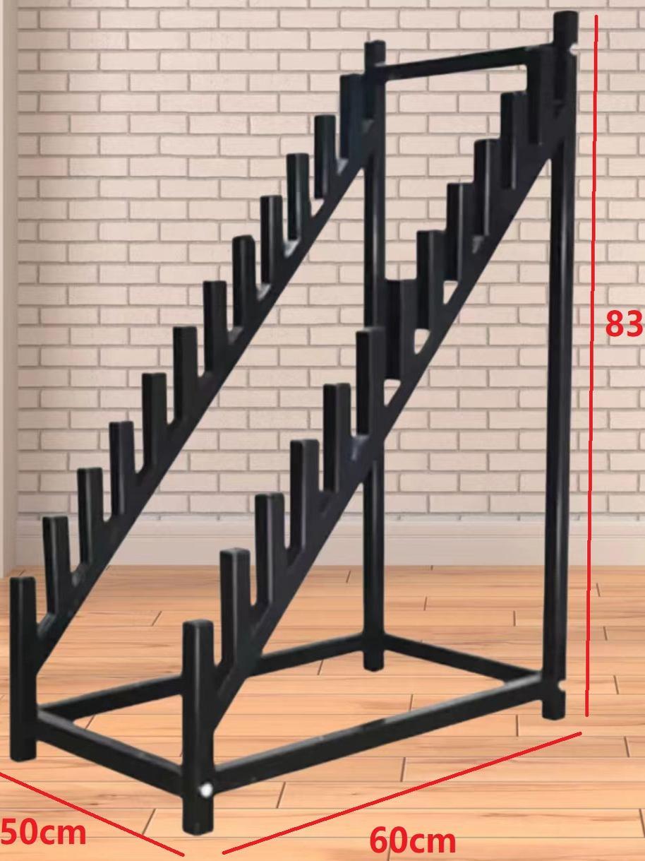 타일 벽면 거치대 대리석 전시대 석재 견본대 스탠드 83 x 60x35 슬롯간격3cm - 상세 이미지 2