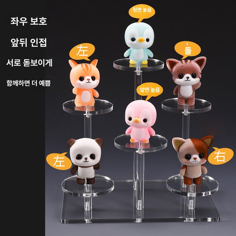 아크릴 교탁 연설대 투명 연단 강의대 이동식 교회 강단 투명 4개원형받침대 - 상세 이미지 5
