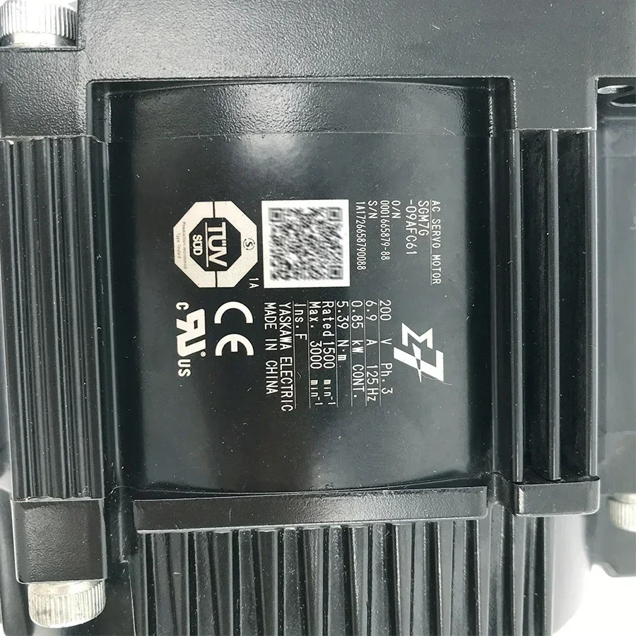 원본 새 PLC 모터 YASKAWA 서보모터 SGM호환7G-09AFC61