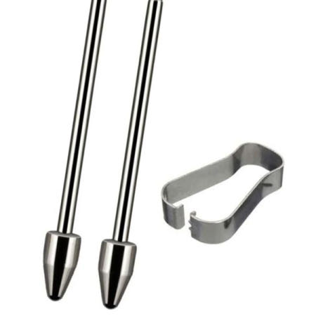 DGITEM 호환펜촉 갤럭시탭 S펜 메탈 펜촉 샤프형 라미 모나미 호환 2PC