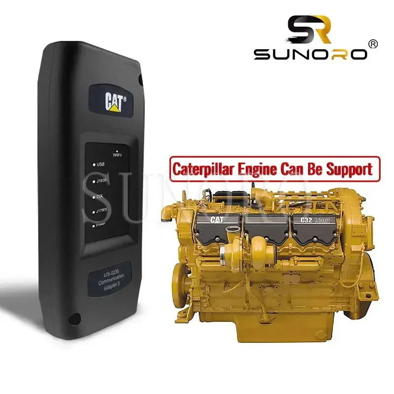 SUNORO Cat Et4 진단 스캐너 통신 어댑터 도구 478-0235 538-5051 노트북