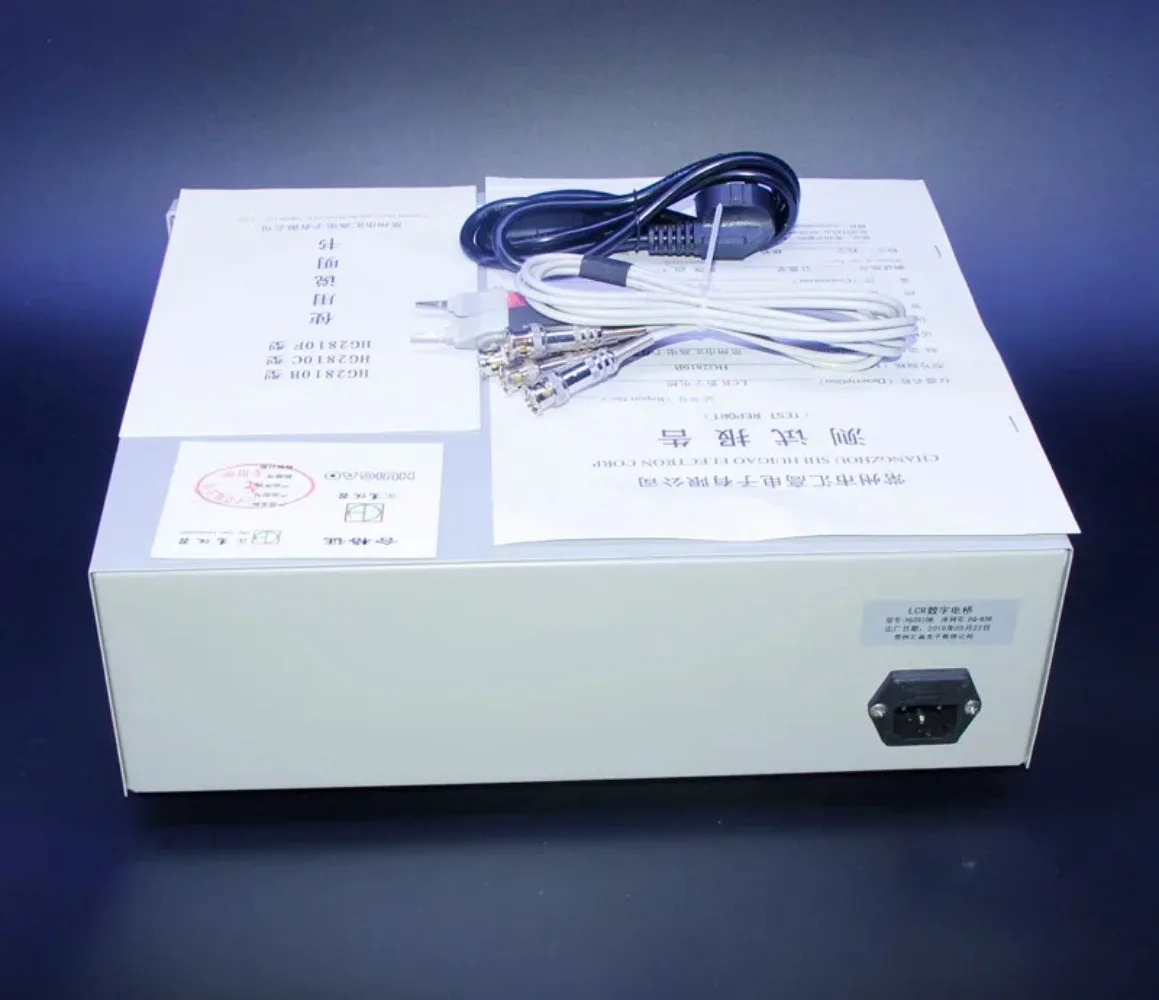 LCR 디지털 브리지 테스터 HG2810B 저항 커패시턴스 인덕턴스 종합 HG2817B