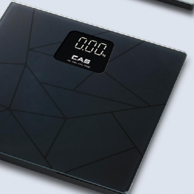 지니몰 몸무게 블랙 스마트 측정기 전자 체중계 디지털 카스