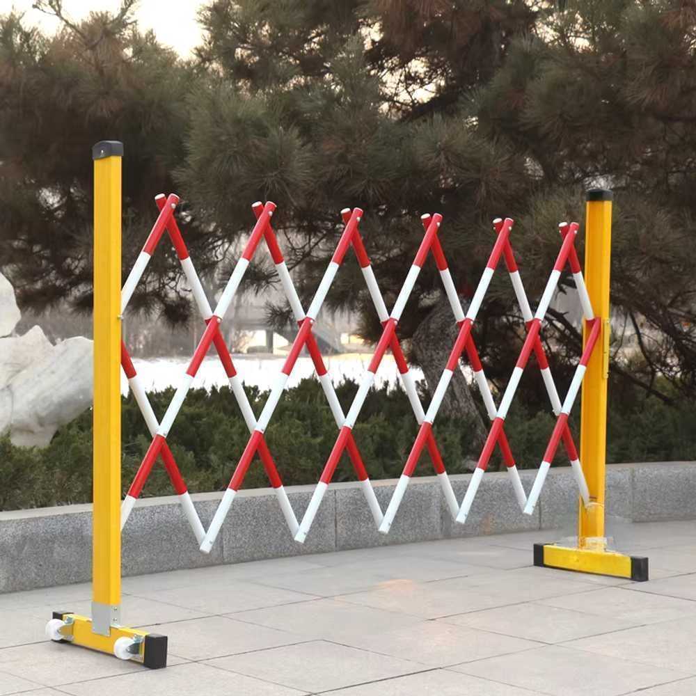 자바라 바리케이트 안전 공장 주차장 창고 출입금지 1.2x4m - 상품 이미지