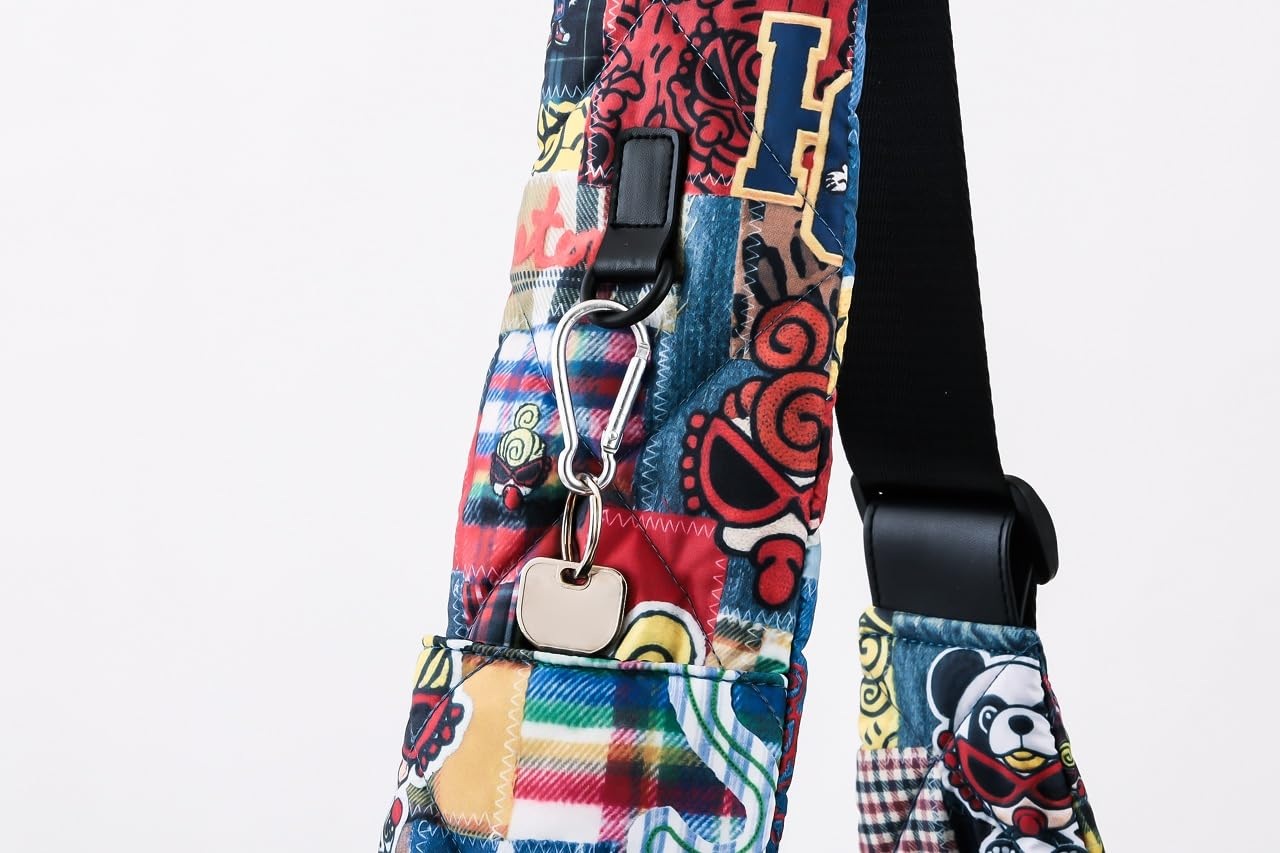HYSTERIC MINI BIG PUFF SHOULDER BAG BOOK - 히스테릭글래머 잡지부록 퍼프 숄더백 메시 패치워크 퀼팅 상품 이미지